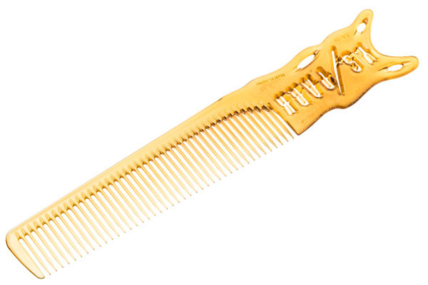 Расчёска с ручкой янтарная для стрижки Y.S.PARK YS-239 camel Расчёска с ручкой янтарная для стрижки Y.S.PARK YS-239 camel