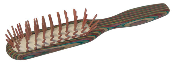 Щётка массажная TITANIA узкая из натурального дерева 1682 Щётка массажная TITANIA узкая из натурального дерева 1682