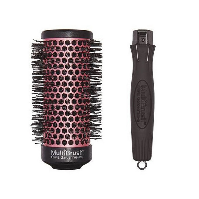 Брашинг для укладки волос под съемную ручку OLIVIA GARDEN MultiBrush Barrel 46 мм BR-MB1PC-TH46B Брашинг для укладки волос под съемную ручку OLIVIA GARDEN MultiBrush Barrel 46 мм BR-MB1PC-TH46B