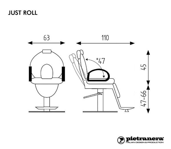 Мужское кресло Pietranera JUST ROLL 595.103