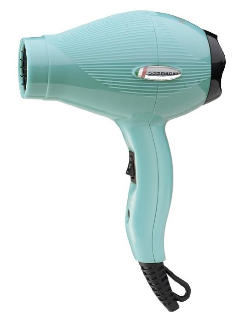 Фен Gamma PIU SRL E-T.C. MINI бирюзовый 1200W 115 Фен Gamma PIU SRL E-T.C. MINI бирюзовый 1200W 115