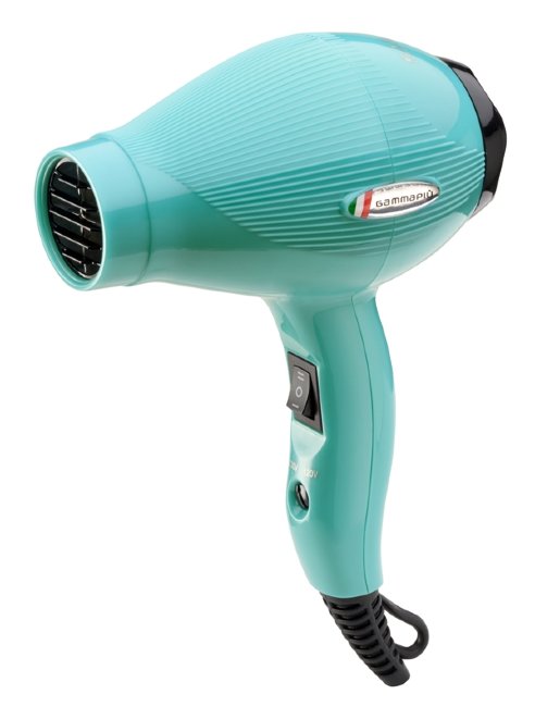 Фен Gamma PIU SRL E-T.C. MINI бирюзовый 1200W 115 Фен Gamma PIU SRL E-T.C. MINI бирюзовый 1200W 115