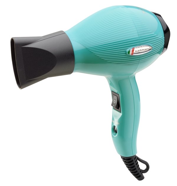 Фен Gamma PIU SRL E-T.C. MINI бирюзовый 1200W 115 Фен Gamma PIU SRL E-T.C. MINI бирюзовый 1200W 115
