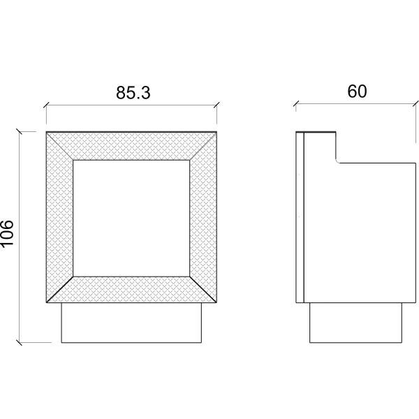 Стойка администратора Gamma&Bross COCODESK 86 GSCS02C/Promo