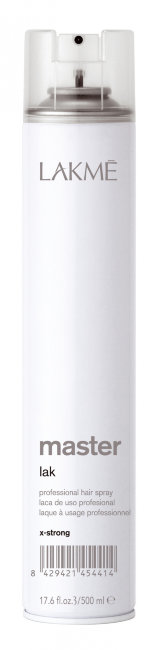 Лак для волос экстра сильной фиксации LAKME MASTER LAK X-STRONG (500 мл) 45441 Лак для волос экстра сильной фиксации LAKME MASTER LAK X-STRONG (500 мл) 45441