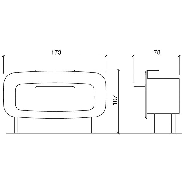 Стойка администратора Gamma&Bross POLYPLAN GSON130RE Стойка администратора Gamma&Bross POLYPLAN GSON130RE