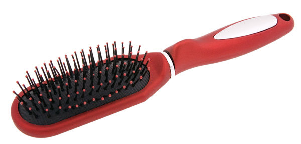 Щётка массажная TITANIA узкая красная 1633TIT Щётка массажная TITANIA узкая красная 1633TIT