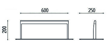 Подставка под ноги Pietranera DAN 57