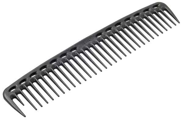 Расческа для стрижки редкозубая длинная Y.S.PARK карбон YS-402 carbon Расческа для стрижки редкозубая длинная Y.S.PARK карбон YS-402 carbon