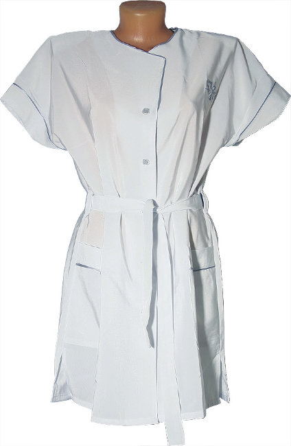 Халат для парикмахера "Инструменты Россия" 555 белый 5960155M Халат для парикмахера "Инструменты Россия" 555 белый 5960155M