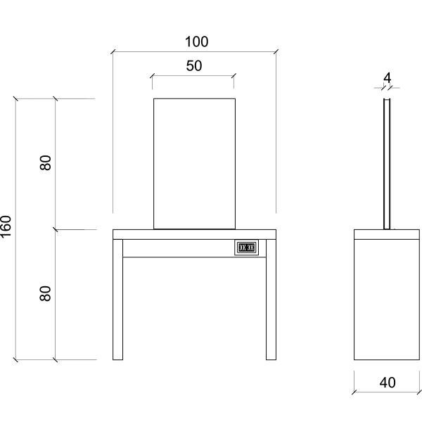 Зеркало парикмахерское Gamma&Bross JADBAR Rectangular shape mirror 2P GSJDI002P Зеркало парикмахерское Gamma&Bross JADBAR Rectangular shape mirror 2P GSJDI002P