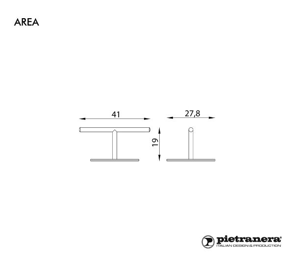 Подставка под ноги Pietranera AREA 621