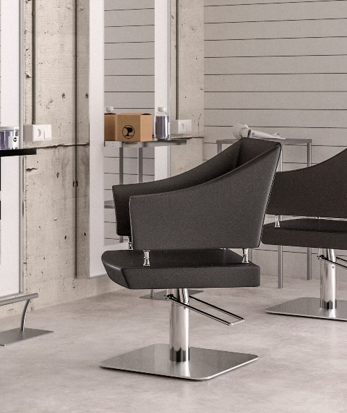 Кресло парикмахерское Pietranera MYRA 41.8R