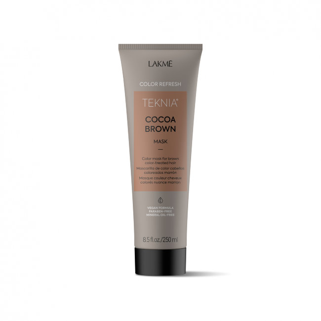 Маска для обновления цвета коричневых оттенков волос LAKME REFRESH COCOA BROWN MASK 250 мл 44222 Маска для обновления цвета коричневых оттенков волос LAKME REFRESH COCOA BROWN MASK 250 мл 44222
