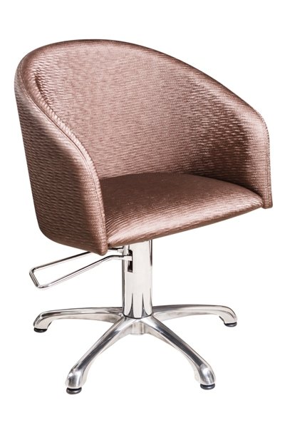 Кресло парикмахерское Ceriotti JANE коричневое G407809S