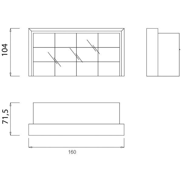 Стойка администратора Gamma&Bross COVENT GARDEN GAVA008CA Стойка администратора Gamma&Bross COVENT GARDEN GAVA008CA