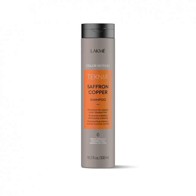 Шампунь для обновления цвета медных оттенков волос LAKME REFRESH SAFFRON COPPER SHAMPOO 300 мл 44252 Шампунь для обновления цвета медных оттенков волос LAKME REFRESH SAFFRON COPPER SHAMPOO 300 мл 44252
