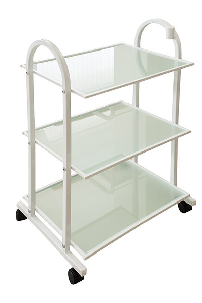 Столик косметолога "Имидж Мастер" стекло СП мини ст Столик косметолога "Имидж Мастер" стекло СП мини ст