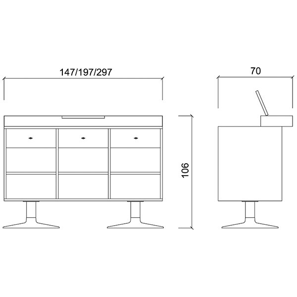 Колор-бар Gamma&Bross COLOR BAR DESK GCBD00147 Колор-бар Gamma&Bross COLOR BAR DESK GCBD00147