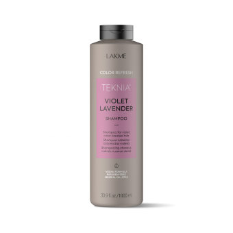 Шампунь для обновления цвета фиолетовых оттенков волос LAKME REFRESH VIOLET LAVENDER SHAMPOO 1000 мл 44271