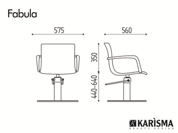 Кресло парикмахерское Karisma FABULA K28.8R Кресло парикмахерское Karisma FABULA K28.8R