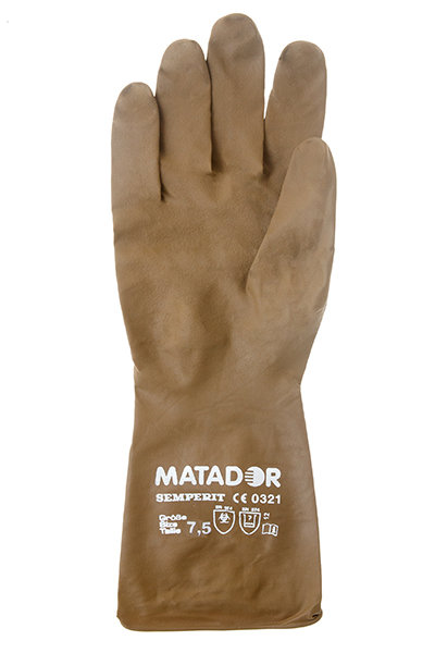 Перчатки латексные коричневые MATADOR 7,5 F7.5 Перчатки латексные коричневые MATADOR 7,5 F7.5