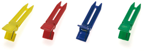 Зажимы Sibel пластиковые маленькие 9322133