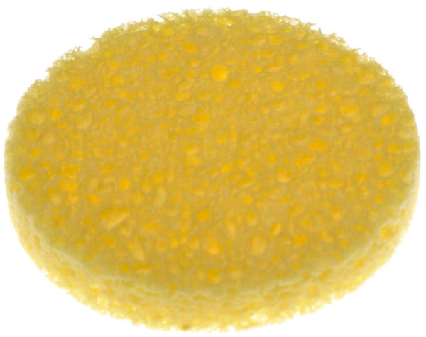 Растительная губка (пропитанная) для удаления макияжа Sibel, 75 мм 904113 Растительная губка (пропитанная) для удаления макияжа Sibel, 75 мм 904113