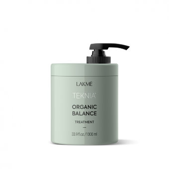 Интенсивная увлажняющая маска для всех типов волос LAKME ORGANIC BALANCE TREATMENT 1000 мл 44131