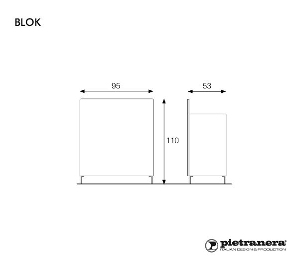 Стойка администратора Pietranera BLOK 636L