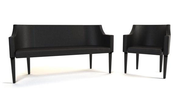 Кресло для ожидания Gamma&Bross BIRKSOFA GSBK010SO