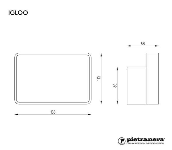 Стойка администратора Pietranera IGLOO 658B.L Стойка администратора Pietranera IGLOO 658B.L