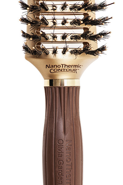 Щётка OLIVIA GARDEN Nano Thermic Contour vent combo NT-CVT