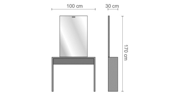 Зеркало парикмахерское Ceriotti FAIR P G9806B