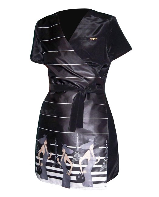 Халат для парикмахера "Инструменты Россия" Paris 5960222 XL Халат для парикмахера "Инструменты Россия" Paris 5960222 XL