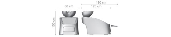 Мойка парикмахерская Ceriotti EMOTION P 57158 B