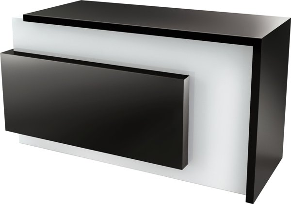 Стойка администратора Ceriotti VOLUME P9926B/N Стойка администратора Ceriotti VOLUME P9926B/N