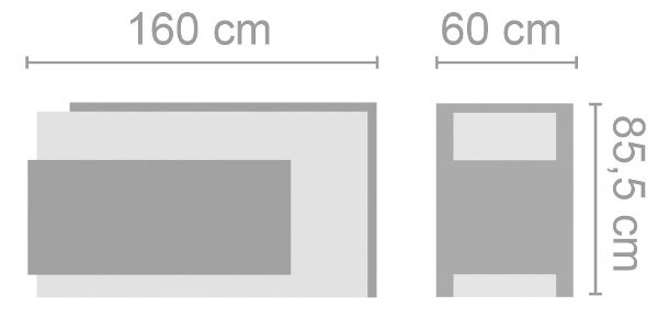 Стойка администратора Ceriotti VOLUME P9926B/N Стойка администратора Ceriotti VOLUME P9926B/N