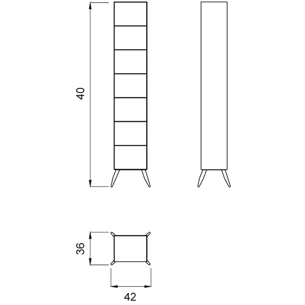 Витрина Gamma&Bross OPALE GAVA002VE Витрина Gamma&Bross OPALE GAVA002VE