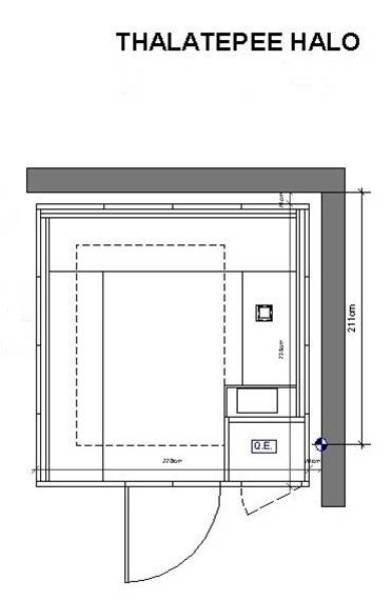 Солевая комната ESAGONO THALATEPEE HALO TPHAL Солевая комната ESAGONO THALATEPEE HALO TPHAL