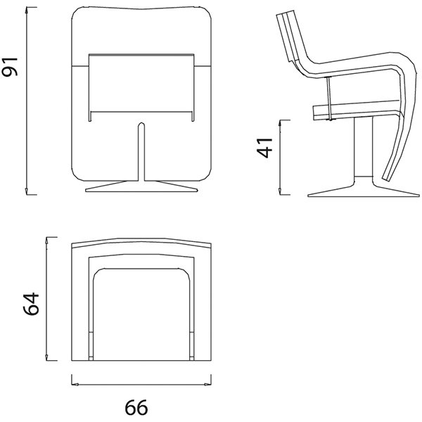 Кресло парикмахерское Gamma&Bross TSU CEB115PO Кресло парикмахерское Gamma&Bross TSU CEB115PO