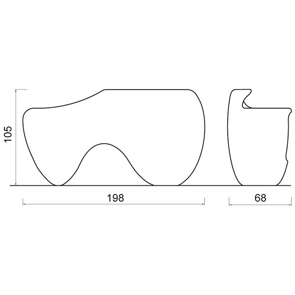 Стойка администратора Gamma&Bross FAT BEAUTY GAVA076CA