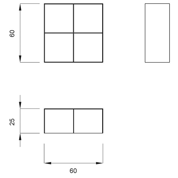 Витрина Gamma&Bross OPALE WALL 60 GAVA004VE Витрина Gamma&Bross OPALE WALL 60 GAVA004VE