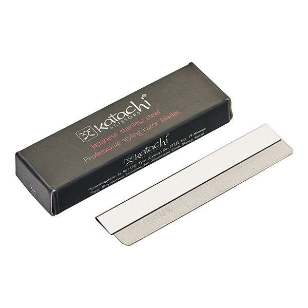 Лезвия без филировочного гребешка для бритвы Katachi KR01 RB02 Лезвия без филировочного гребешка для бритвы Katachi KR01 RB02