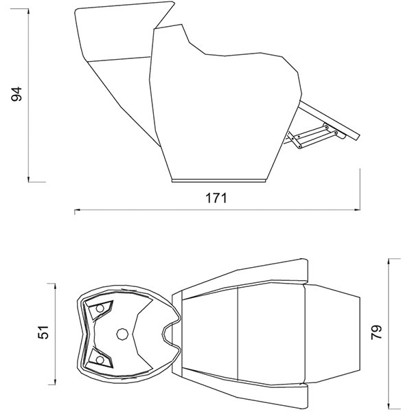 Мойка парикмахерская Gamma&Bross CELEBRITYWASH SHIATSU CCE021LA