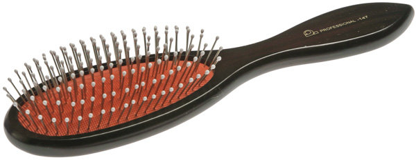 Щётка массажная большая Eurostil на деревянном основании 147 Щётка массажная большая Eurostil на деревянном основании 147