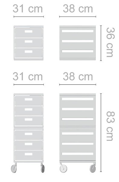 Тележка Ceriotti FIRST 7212 Тележка Ceriotti FIRST 7212