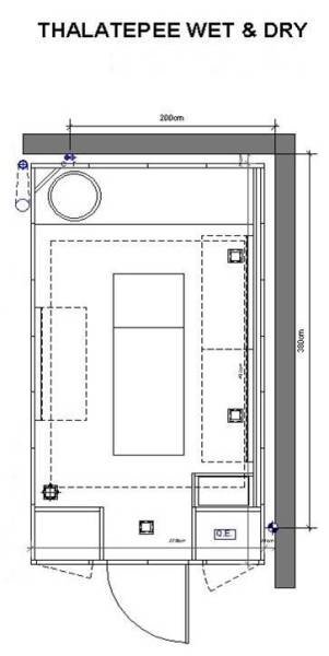 Паровая кабина ESAGONO THALATEPEE SUITE WET & DRY