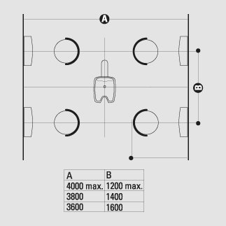 Мойка парикмахерская SWING PLUS 1000G00 Мойка парикмахерская SWING PLUS 1000G00