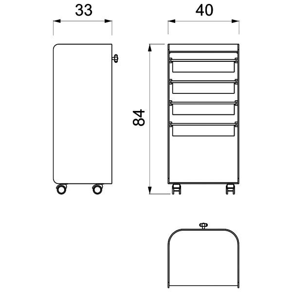 Тележка Gamma&Bross RIGOLETTO GCMW150CA